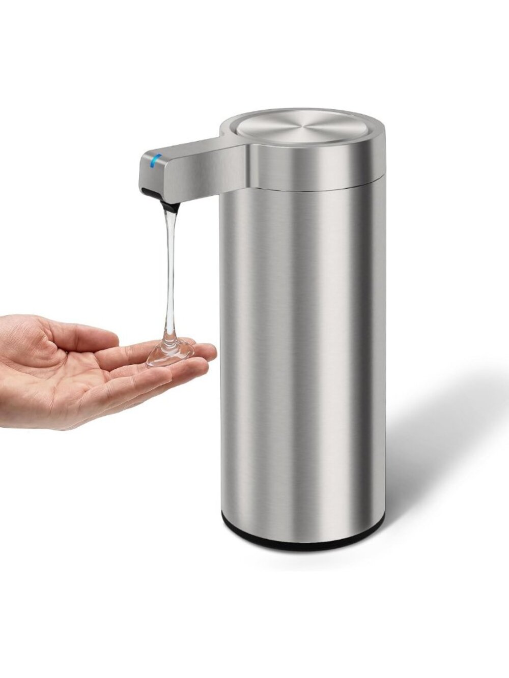 Touchless Automatic Soap Dispenser, 9 oz Stainless Steel, Hands-Free Hygiene